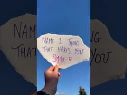 Add yours ✨ For a gratitude boost 😃 #gratitude #mentalfitness #ytshorts #shorts