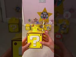 [ASMR] Golden STAR Mystery Boxes - BOX 1!!🫢🦑⁉️(SQUID GAME!) #Shorts