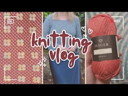 what i knit in a week: spring vlog - The Woolly Worker Knitting Podcast