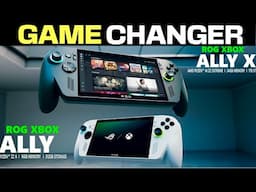 New ROG Xbox Ally Handhelds - Game Changer!