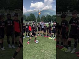 Rating skills with Juventus Academy 🫶 w/Adonias #juventus #skills #academy