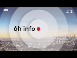 France 2: Le 6h info opener - 13-12-2024