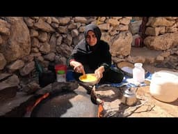 Nomadic Life ⛰️ Daily Chores in the Mountains | A Day of Work, Nature & Simplicity in Nomadic Living