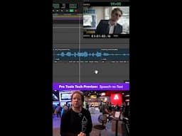Speech-to-Text is coming soon to Pro Tools!