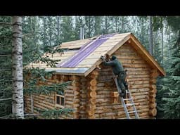 Building a Life in the Wild – Log Cabin Repair, Fire Cooking