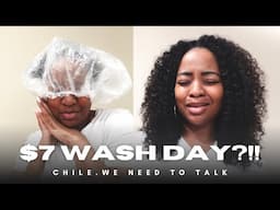 $7 Wash Day?! Chile, I Tried A New Line of $7 Products On My Type 4 Hair and THIS Happened!!!!