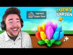 GROW A GARDEN NOOB BUT IM SUPER LUCKY...