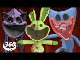 Poppy Playtime Chapter 3: The 10 SCARIEST Jumpscares in 360° VR!