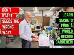 The Ultimate Seed Starting Guide (Most Gardeners Get This Wrong)