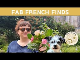 29: Back in France! Garden Blooms, Antique Finds & Life in Our French Town | Loire Valley Vlog