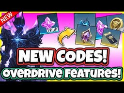 NEW CODES! EXPIRING SOON! OVERDRIVE FEATURES I WANT! [Solo Leveling: Arise]