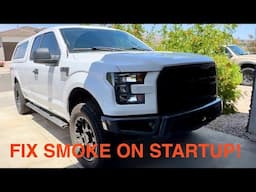How To Fix Ford F150 Ecoboost Smoke On Startup 2.7 3.5 - TSB Fix