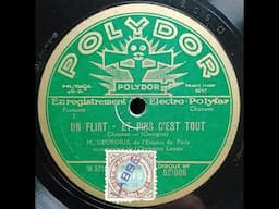 Georgius  " un flirt ...et puis c'est tout "  1930