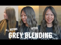 Hair Transformations with Lauryn: Grey Blending with Demi Permanent and Highlights  Ep. 248