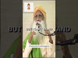 Sadhguru: i love humanity is a big joke