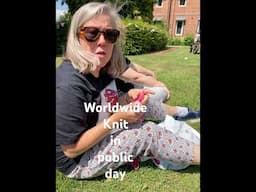 Worldwide #knit in public day #crochet fairy clothes 🧚🏼 #wwkipd