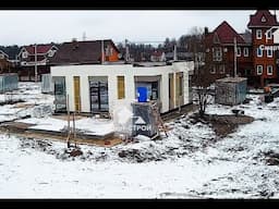 Time-lapse of Home being built in the American Village in Russia