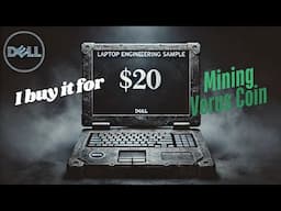 I buy $20 laptop for mining VERUS COIN