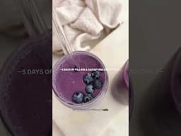 DAY 3: BLUEBERRY CHEESECAKE SMOOTHIE.