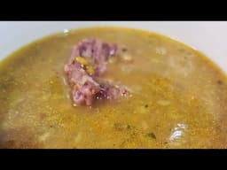 Bacon Hock & Veg Soup