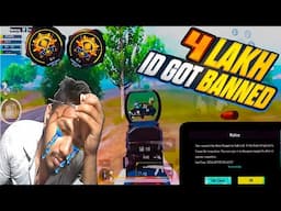 ₹4 Lakh BGMI ID Got BANNED After this 🤬 | Live FASTEST 1v4 Clutches in Top Conqueror Lobby BGMI