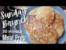 QUICK & EASY SUNDAY BRUNCH PREP | Spend the morning with me!