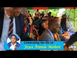 Convoy for the late Joyce Arande Mabori