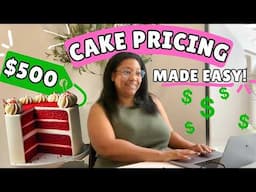 BEST Cake Pricing Tool for Bakers | Cake Pricing Calculator Walkthrough