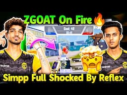 Zgod On Fire🔥 Simpp Full Shocked By ZGod Reflex😱 Simpp vs ZGod 1v1 After Long Time