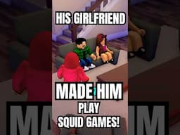 His Girlfriend MADE HIM Play SQUID GAMES! #roblox #shaneplays2