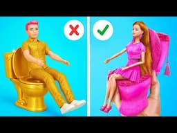 SULAP MAKEOVER BARBIE! 💕 PERUBAHAN SEBELUM & SESUDAH YANG TAK TERPERCAYA oleh YOWZA POP 💄