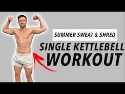 20 MIN: BRUTAL SWEAT AND SHRED Single Kettlebell Workout