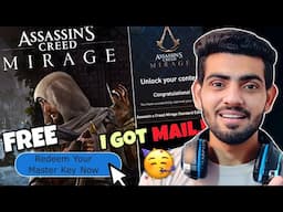 Finally I Got Mail For Assassin's Creed Mirage FREE Copy😍🔥| How To Get Assassin's Creed Mirage FREE?
