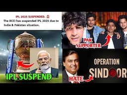 🤯WTF! IPL 2025 Suspend | Mukesh Ambani Hated BY Indian People | R2H & Joginder Fight .