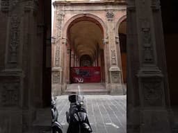 The Porticos of Bologna, Italy 🏛️😍 #italy #italytravel #hiddengems