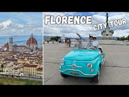 Florence city tour in a vintage car | Fiat 500