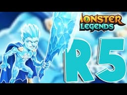 ICEBLOOD LEVEL 150 -STRONG WATER AND LIGHT ATTACKER | BEST SKILLS & COMBAT | MONSTER LEGENDS