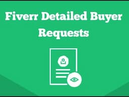 How to check buyer requests on Fiverr