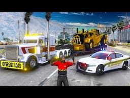 Cops Hate Me Hauling Oversize Loads in GTA 5 RP!