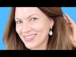 BEST Affordable Foundation for 52 Year Old Skin! ELF HALO GLOW SKIN TINT SPF 50 TUTORIAL + SWATCHES