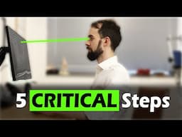 Desk Posture: 5 Critical Steps For Good Spinal Health