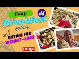 NEW | Low Point Breakfast Options |Chatty  what I eat to lose weight  | Weight loss Tips