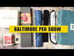 My Baltimore 2025 Fountain Pen Show Haul | Hinze, Zodiac, River City, Dave Dollar