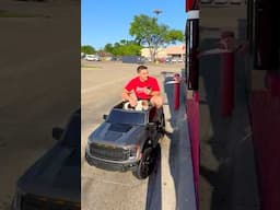 mini truck drive thru gone wrong