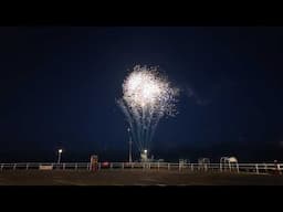 At Clacton On Sea Essex pier fireworks display May the 4th bank holiday weekend 2025