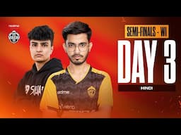 [HINDI] realme BMPS 2025 |  Group A, B, C & D | Semi Finals Week 1 - Day 3