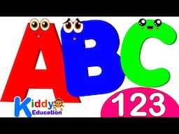 🎶 Sing & Learn: ABCs, 123s, and Shapes for Toddlers | Preschool Learning Videos 🌈📚  | A For Apple 🍎