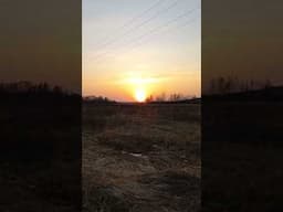 Красивый закат!