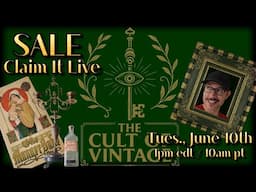 Antique & Vintage Decor & Collectables Live Sale