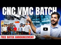 FREE CNC VMC Course at India's Biggest Training Centre | RVM CAD Faridabad & Pune - Ab Ayega Maza!
